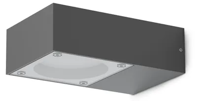 Produktbild von Ideal Lux 318219 SIRIO Außenwandleuchte 1xGX53 IP65 schwarz