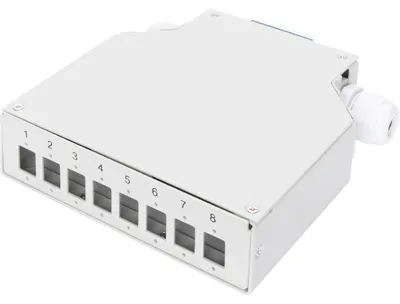 Productafbeelding van Din Rail Splice Boc for 8 LC/DX connectors