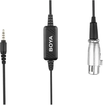 Zdjęcie produktu dla BOYA BY-BCA6 Adapter do telefonu komórkowego