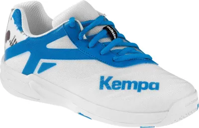 Produktbild von Kempa Hallen-Sport-Schuhe Wing 2.0 Junior Unisex, Children 2008560_02 weiß/fair blau 28
