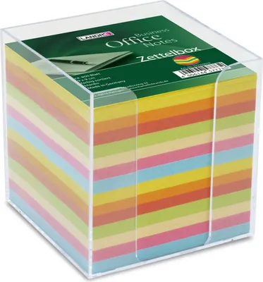 Obrázek produktu pro Krabice na bankovky Landre 100420101 10x10x10x10cm tr Obsah barevný