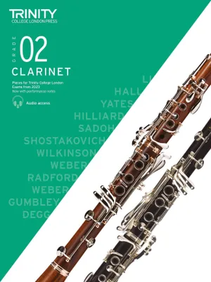 Produktbild von Trinity College London Clarinet Exam Pieces from 2023: Grade 2