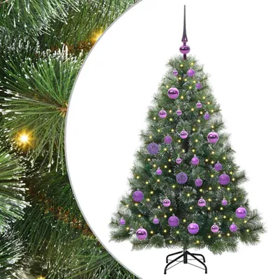 Immagine prodotto di vidaXL Albero di Natale artificiale con 150 LED verde 120 cm PE e PVC