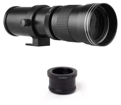 Productafbeelding van Telelens met Handmatige Zoom voor DSLR-camera's