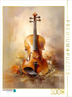 Produktbild von CALVENDO Puzzle Die Geige | 1000 Teile Lege-Größe 64x48cm Foto-Puzzle für glückliche Stunden