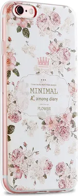Produktbild von 3D malování Slim PC Hard Shell Case pro iPhone 6 6s plus 5,5 palce - Rose