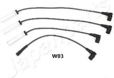 Productafbeelding van JAPANPARTS IC-W03: Set von bougiekabels voor CHEVROLET Lanos (limousine) en DAEWOO LANOS (stationwagen/hatchback - modelcode KLAT)