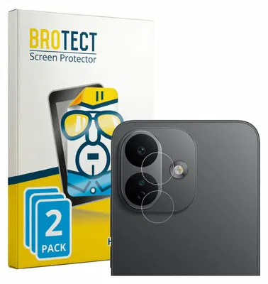 Produktbild von 2x Für Xiaomi Redmi Note 17 Pro 5G (NUR Kameraschutz) Schutzfolie BROTECT Displayschutz Display Schutz Folie Klar Transparent