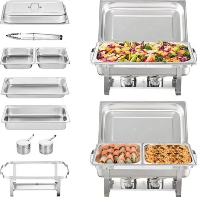 Obrázek produktu pro ohřívače na bufet – ohřívací nádoby – ohřívací boxy – bufet – nerezová ocel