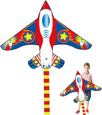 Produktbild von Drachen, buntes Design, für Kinder und Erwachsene, einfach zu fliegen, für den Strand