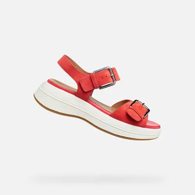 Produktbild von Geox Rote Damensandalen Spherica Ecub-3 S 41
