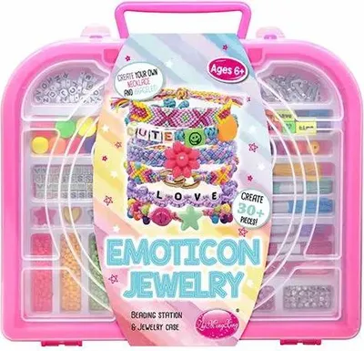 Image de Kit de création de bijoux multicolores