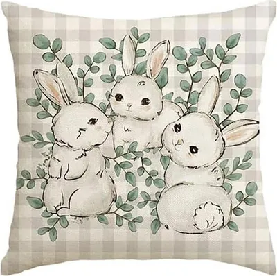 Produktbild von Leinen-Kissenbezug TRISPRING 45x45 cm, cremefarben