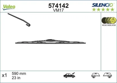 Image de Balai d'essuie-glace VALEO 574142
