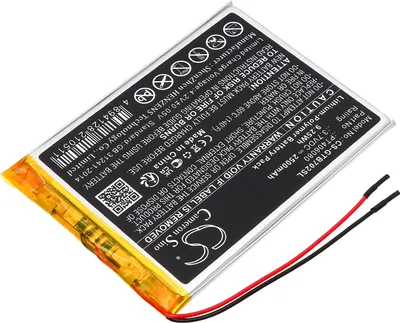 Image de TECHTEK Batterie compatible avec [3GO] Geotab 7, GT7002 remplace PT406080