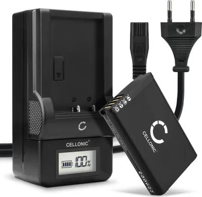 Image de CELLONIC 1x Batterie pour GPS / Navigation Compatible avec Garmin Alpha 100, Montana 600, Alpha 200, 010-11599-00 - (2200mAh, 3.7V) + Chargeur