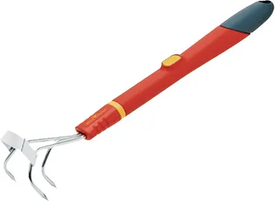 Produktbild von Wolf Garten Jätegrubber Jäter Teleskop Grubber Hacke Gartenkralle Kleingerätestiel 26cm