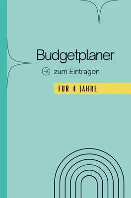 Produktbild von Budgetplaner XXL für 4 Jahre – Dein umfassender Finanzplaner für langfristige Übersicht