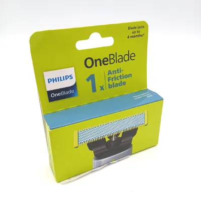 Produktbild von Philips Norelco OneBlade OneBlade QP215/50 Hautfreundliche Klinge, Rasierklinge, Replace every 4 months*; QP215, Mehrfarbig, 4 Monat( e), Philips, Philips OneBlade