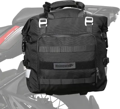 Produktbild von Motorrad Satteltasche 20L Wasserdicht Hecktasche Schwarz