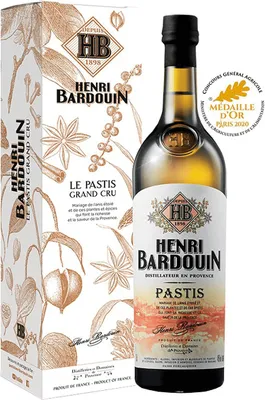 Produktbild von Henri Bardouin Le Pastis Grand Cru 45% Vol. 0,7l in Geschenkbox