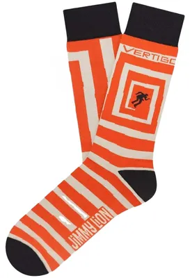 Image de Chaussettes Jimmy Lion HITCHCOCKVERTIGO-NARANJA pour Homme