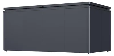 Produktbild von Weide Noble Gartenbox 1400 L | Aufbewahrungsbox aus Stahl | Anthrazit