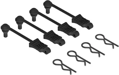 Produktbild von Arrma AR390165 Karosserieklammerhalter 1/10 Maßstab Schwarz (4)