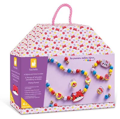 Produktbild von Janod Schmuck Bastelset - Pretty Forest - kreatives Spielzeug