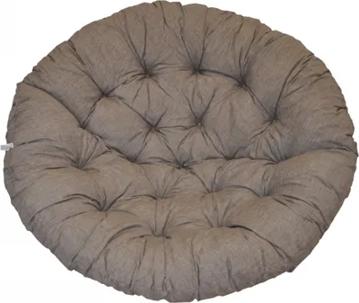 Obrázek produktu pro Polstr na křeslo papasan 115 cm šedý melír