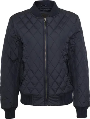 Produktbild von Urban Classics Ladies - DIAMANT BOMBER Steppjacke navy - L