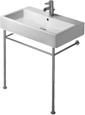 Produktbild von Duravit Duravit Metallkonsole VERO höhenv +50mm f Waschtisch 045470 chr