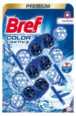 Obrázek produktu pro Bref Kuličky Wc 3X50 G Blue Aktiv Chlorine