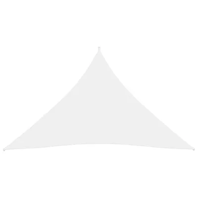 Produktbild von The Living Store Sonnensegel Oxford-Gewebe Dreieckig 4,5x4,5x4,5 m Weiß