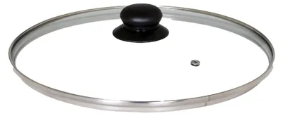 Produktbild von Glasdeckel Ø24 cm EUROHOME® – 7x25x33cm – universell einsetzbar