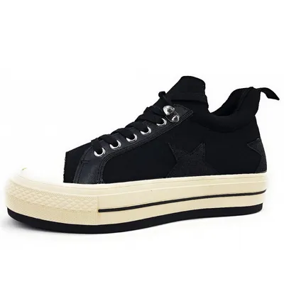 Immagine prodotto di Scarpe casual stringate da donna in nero