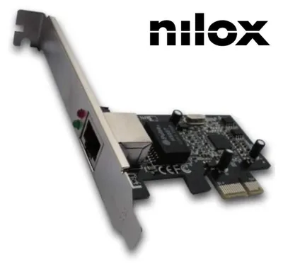 Obrázek produktu pro Síťová karta Nilox PCI-Express 10/100/1000 Mbps Gigabit Ethernet RJ45