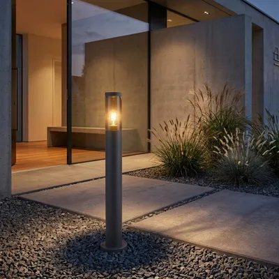 Produktbild von RGB LED Stehleuchte, rauch, anthrazit, App-Steuerung, H 80 cm