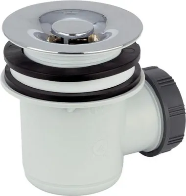 Image de Siphon de douche avec tourbillon 60 mm – Wirquin