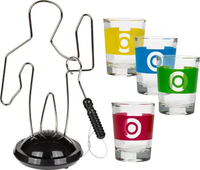 Obrázok produktu pre Hra na pitie, Horúci drôt, so 4 pohármi