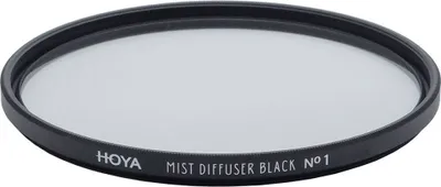 Produktbild von HOYA Diffusorfilter Nr. 1 mit schwarzem Nebelfilter – 77 mm