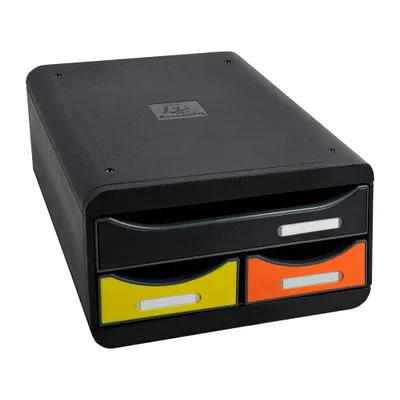 Produktbild von Exacompta SMALL-BOX mit 3 Schubladen, Iderama - Regenbogen - 311798D