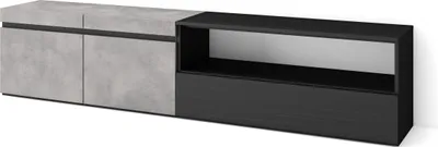 Immagine prodotto di COZY Mobile TV Soggiorno, 200x35x45cm, Per TV fino a 80, Mobile Soggiorno, Cemento