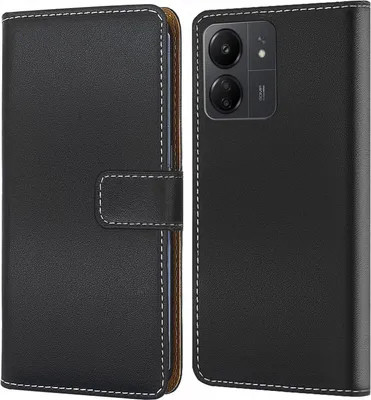 Produktbild von Handy Tasche für Xiaomi Redmi 13C Handy Schutz Hülle  Bookstyle Etui Klapphülle Wallet Flip Cover Case