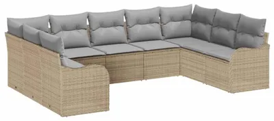 Image de Banc de jardin - Banc d'extérieur - Canapé lounge - Banc assise - Mobilier de jardin modulaire - Structure en aluminium