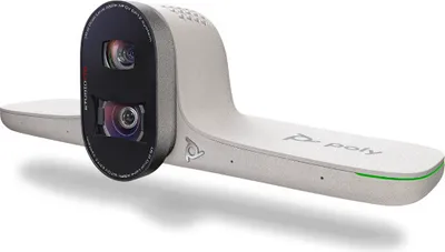 Produktbild von HP Poly Studio E70 Intelligente Kamera, 20 MP, 4K Ultra HD, 3840 x 2160 Pixel, 7,3x, Weiß