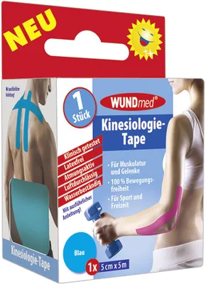 Produktbild von Wundmed Kinesiologie Tape für Muskulatur und Gelenke