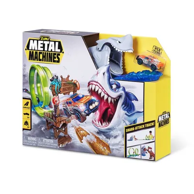 Image de Circuit de voiture attaqué Attaque de requins
