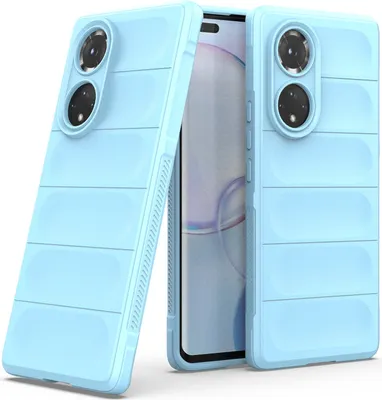 Produktbild von Honor 50 Pro Hülle, Weich TPU Silikon Stossfest Anti-rutsch Schutzhülle für Huawei Nova 9 Pro / Honor 50 Pro Blau