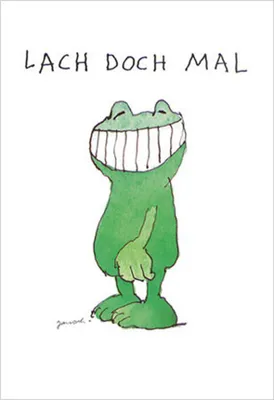 Obrázek produktu pro Janosch - Laugh it up - Kids Poster - Velikost 48x58 Artprint Artprint